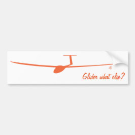 Glider - Wat nog meer? Bumpersticker