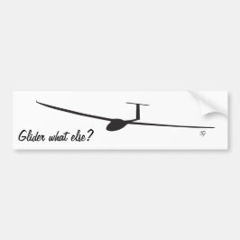 Glider - Wat nog meer? Bumpersticker