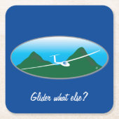 Glider - Wat nog meer? Kartonnen Onderzetters (Voorkant)