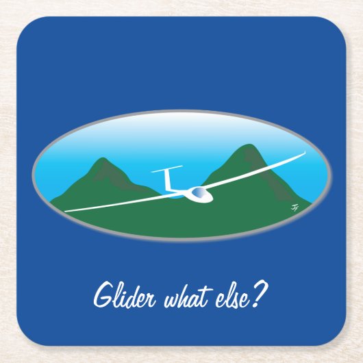Glider - Wat nog meer? Kartonnen Onderzetters (Voorkant)