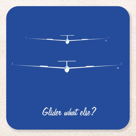 Glider - Wat nog meer? Kartonnen Onderzetters (Voorkant)