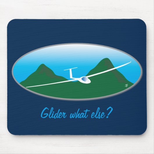 Glider - Wat nog meer? Muismat (Voorkant)