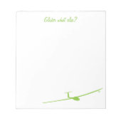 Glider - Wat nog meer? Notitieblok (Voorkant)