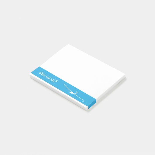 Glider - Wat nog meer? Post-it® Notes (Schuin)