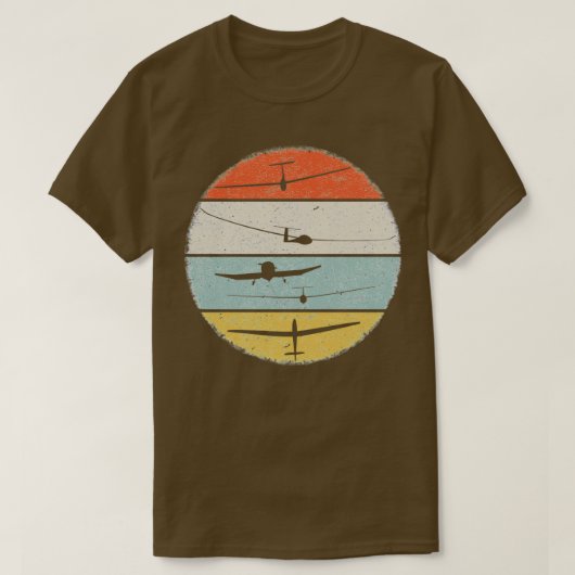 Gliders Glider Pilot Soaring Gift Idee T-shirt (Design voorkant)