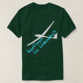 Glidevaart Glider pilot 2 T-shirt (Design voorkant)