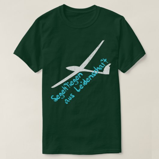 Glidevaart Glider pilot 2 T-shirt (Design voorkant)