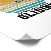 Gliding Gift | Glider Pilots Thermals Soft-ar Poster (Hoek)