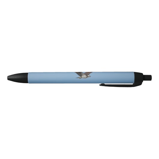 Gliding Osprey Zwarte Inkt Pen (Bodem)