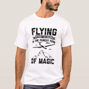 Gliding Pilot   Glider Hobby Sailplane Gift Idee T-shirt