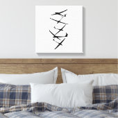 Gliers | Glider Pilot Thermals Soar Gifts Canvas Afdruk (Insitu (Slaapkamer))