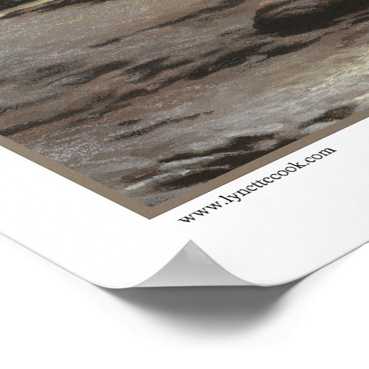 Gliese 581 c afdrukken poster (Hoek)