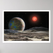Gliese 581 c afdrukken poster (Voorkant)