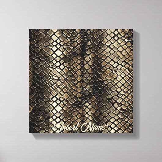 Glij Chic Mok Canvas Afdruk (Voorkant)