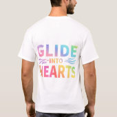 Glijd in het hart t-shirt (Achterkant)