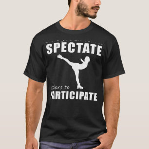 Glijden in het lachen: schaatsen - waar sommige me t-shirt