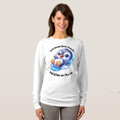 Glijden op het ijs t-shirt