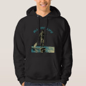 Glijden, rijden en surven op sup paddle board hoodie (Voorkant)