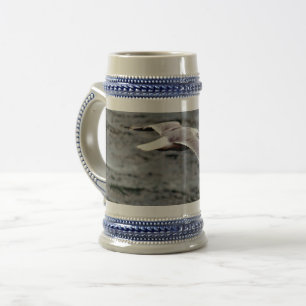 Glijdend Grijs/Blauw 22 oz Stein Bierpul