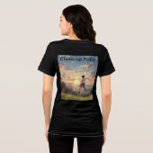 Glijdende Droomlandschap Dames T-shirt (Achterkant volledig)