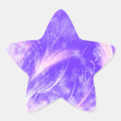 Glijdende engelen - Fairy Dust Ster Sticker (Voorkant)