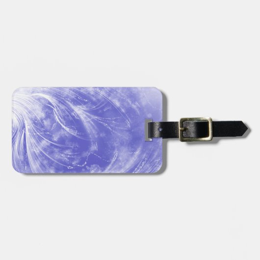 Glijdende engelen - Frozen World Bagagelabel (Voorkant horizontaal)