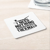 Glijdende Gezegden | Glider Pilots Soaring Hobby G Kartonnen Onderzetters (Schuin)