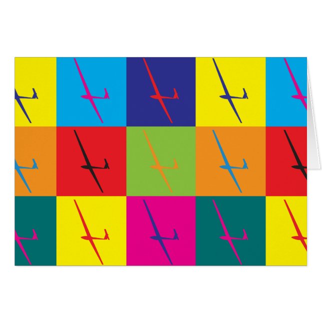 Glijdende Pop Art (Voorkant Horizontaal)