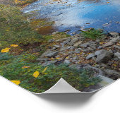 Glijdende reflecties poster (Hoek)