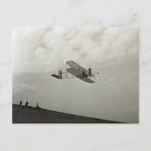 Glijder Testvlucht Luchtvaart Wright Brothers Briefkaart