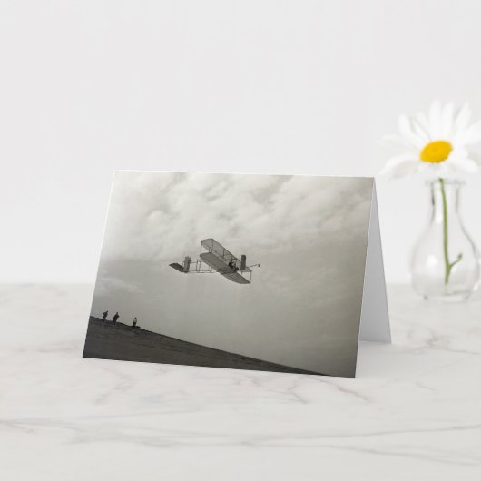 Glijder Testvlucht Luchtvaart Wright Brothers Kaart (Kleine Plant)