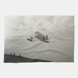 Glijder Testvlucht Luchtvaart Wright Brothers Theedoek