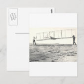 Glijdertests van de Wright Brothers Briefkaart (Voorkant / Achterkant)