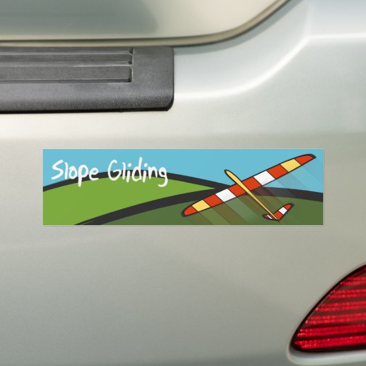Glijpglijders Bumpersticker (Op auto)