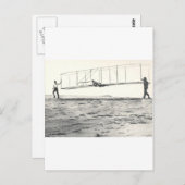 Glijstertests van de juiste broers briefkaart (Voorkant / Achterkant)