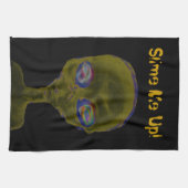 Glik me op Alien Towel Theedoek (Horizontaal)