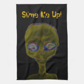 Glik me op Alien Towel Theedoek (Verticaal)