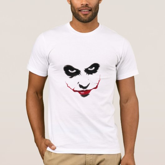 Glimlach als chaos - De Joker Vibe T-shirt (Voorkant)