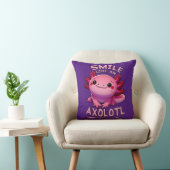 Glimlach als een Axolotl Kussen (Stoel)