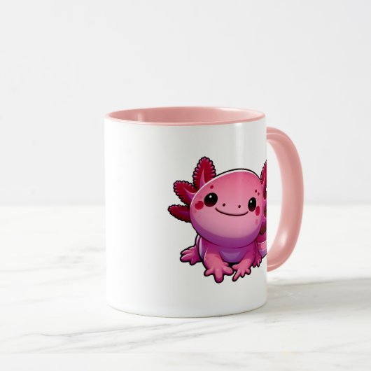 Glimlach als een Axolotl Mok (Voorkant rechts)