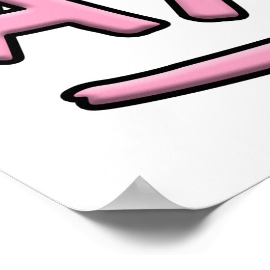 Glimlach als een Axolotl Poster (Hoek)