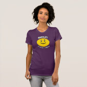 GLIMLACH ALS JE LESBIEN BENT T-SHIRT (Voorkant volledig)