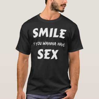 Glimlach als je Se retro wilt hebben T-shirt