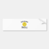 Glimlach als je van Vist houdt Bumpersticker (Voorkant)