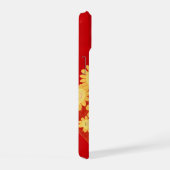 Glimlach bloemen iPhone 15 case (Rechterkant)