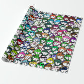 Glimlach! Cadeaupapier (Uitgerold)