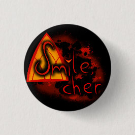 Glimlach, Cher:) Ronde Button 3,2 Cm