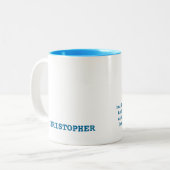 glimlach Daisy Doctor Appreciation Custom Gift Tweekleurige Koffiemok (Voorkant links)