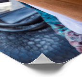 glimlach dames poster (Hoek)