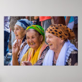 glimlach dames poster (Voorkant)